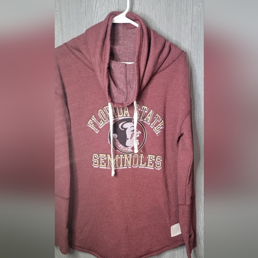 ♡Florida State cowneck hoodie‎ size Large.A4